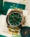 Rolex cosomograph Daytona Green dial watch